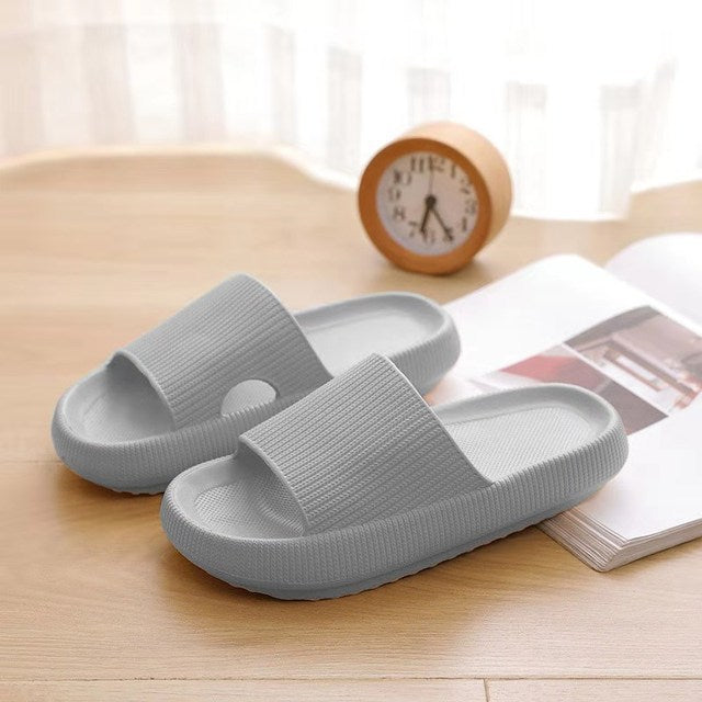 Thick Platform Slippers Women Indoor Bathroom Slipper Soft EVA Anti-slip Lovers