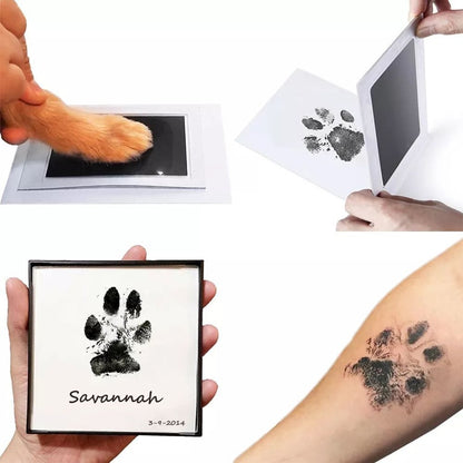 Newborn Baby Footprints Handprint Ink Pads Kits for DIY Photo Frame