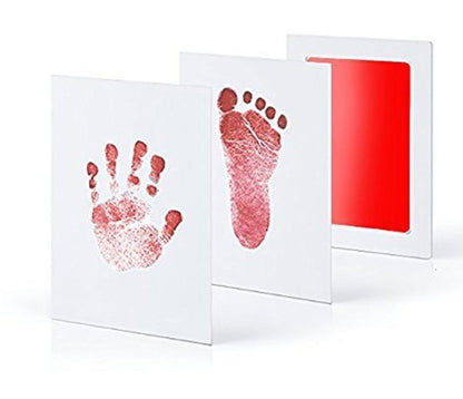 Newborn Baby Footprints Handprint Ink Pads Kits for DIY Photo Frame