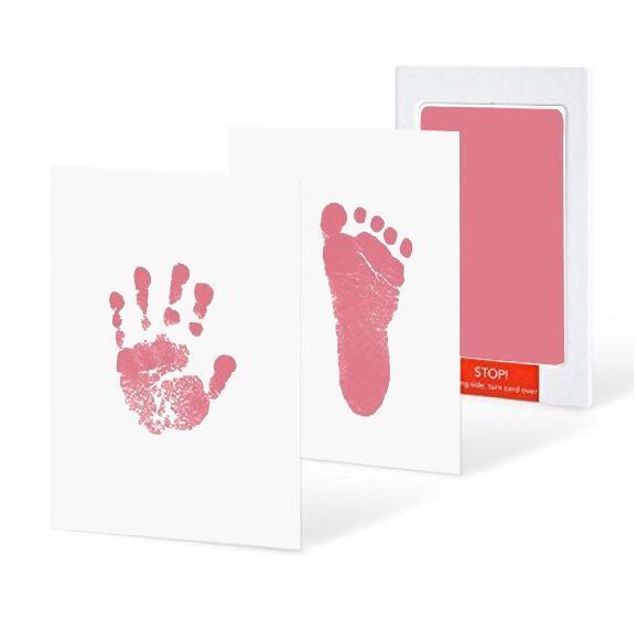 Newborn Baby Footprints Handprint Ink Pads Kits for DIY Photo Frame