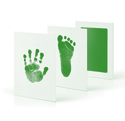 Newborn Baby Footprints Handprint Ink Pads Kits for DIY Photo Frame