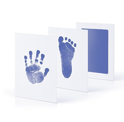 Newborn Baby Footprints Handprint Ink Pads Kits for DIY Photo Frame