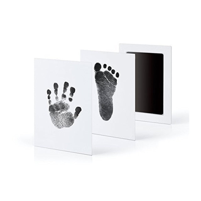 Newborn Baby Footprints Handprint Ink Pads Kits for DIY Photo Frame
