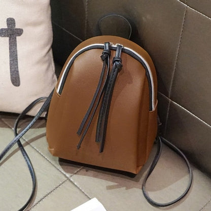 Hot Selling Fashion Women's Backpack PU Leather Rucksack Travel Colorful