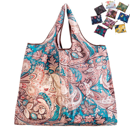BIG Eco-Friendly Folding Shopping Bag Reusable Portable Shoulder