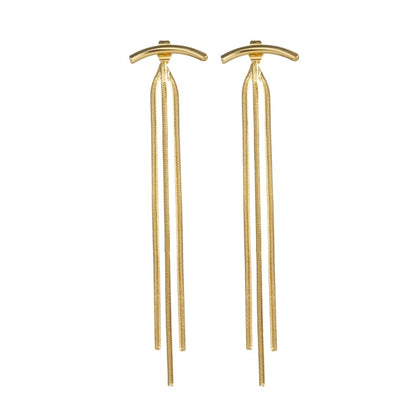 FNIO Fashion Vintage Earrings For Women Big Geometric