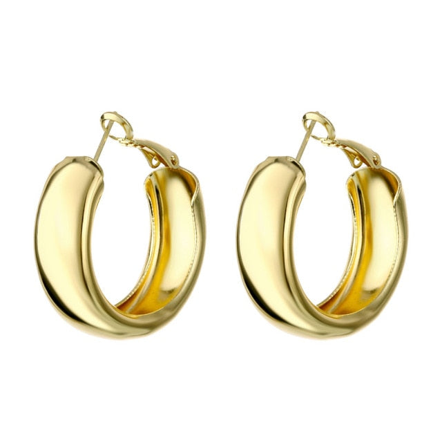 FNIO Fashion Vintage Earrings For Women Big Geometric