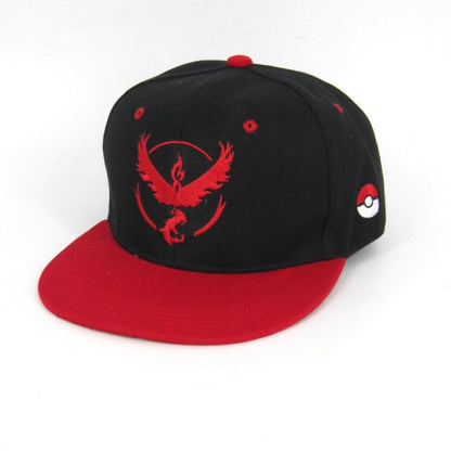 Pokemon Pikachu baseball cap peaked cap cartoon anime character flat brim