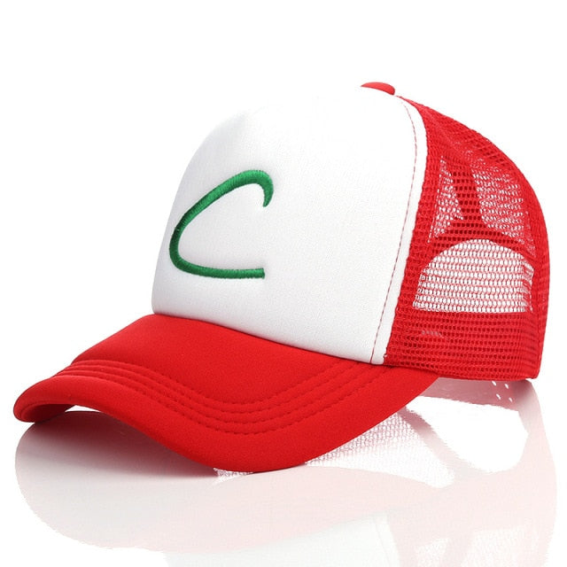 Pokemon Pikachu baseball cap peaked cap cartoon anime character flat brim