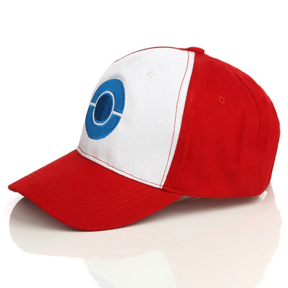 Pokemon Pikachu baseball cap peaked cap cartoon anime character flat brim