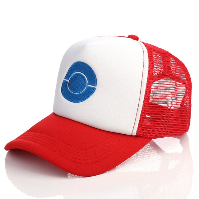 Pokemon Pikachu baseball cap peaked cap cartoon anime character flat brim
