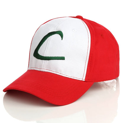 Pokemon Pikachu baseball cap peaked cap cartoon anime character flat brim