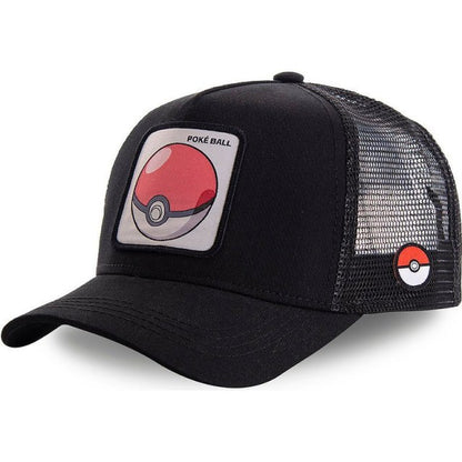 Pokemon Pikachu baseball cap peaked cap cartoon anime character flat brim