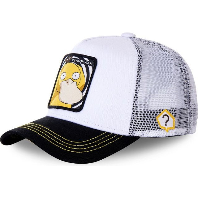 Pokemon Pikachu baseball cap peaked cap cartoon anime character flat brim