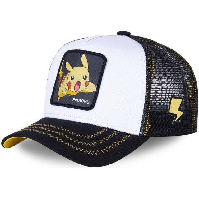 Pokemon Pikachu baseball cap peaked cap cartoon anime character flat brim