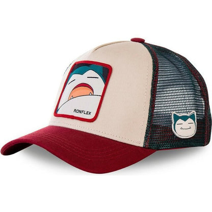 Pokemon Pikachu baseball cap peaked cap cartoon anime character flat brim