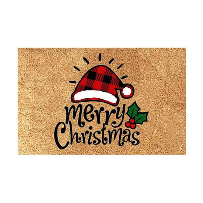Coir Welcome Mats Entrance Door Floor Non-slip Mat Foot Pad Home Carpet For Hallway Bath Kitchen