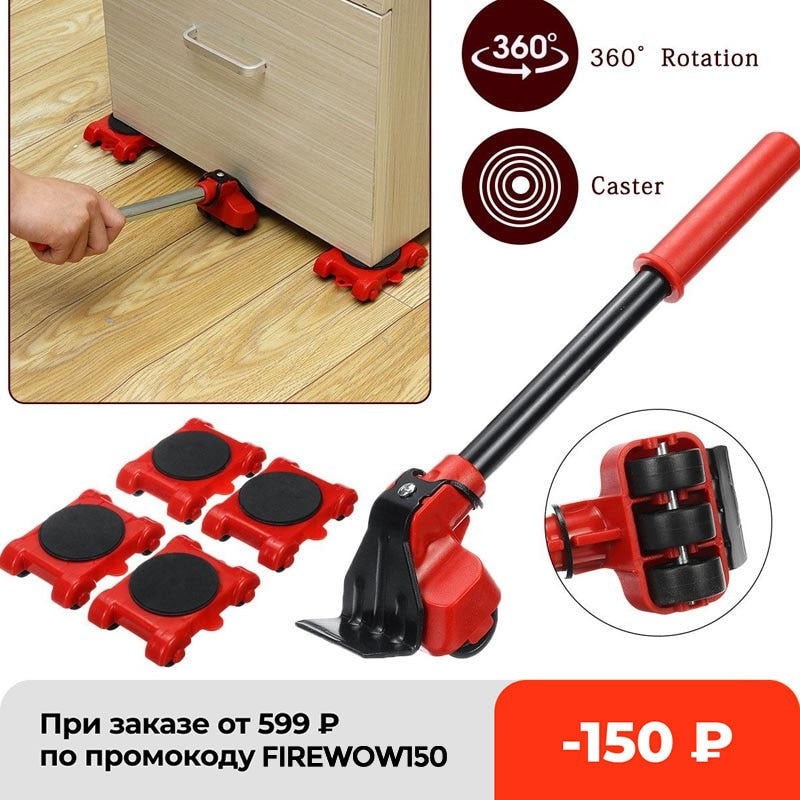 Heavy Duty Furniture Lifter Transport Tool Furniture Mover set