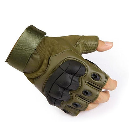 Touch Screen Tactical Gloves PU Leather Army Military Combat Airsoft
