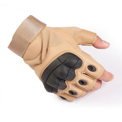 Touch Screen Tactical Gloves PU Leather Army Military Combat Airsoft