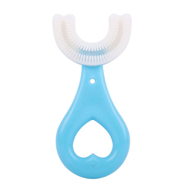 Kids Toothbrush Infant Toothbrush with Handle Silicone Oral Care Cleaning Brush for Toddlers Ages 2-12