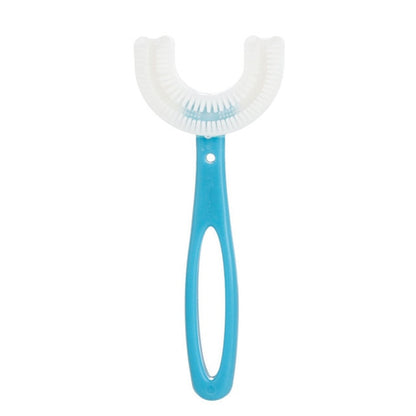 Kids Toothbrush Infant Toothbrush with Handle Silicone Oral Care Cleaning Brush for Toddlers Ages 2-12