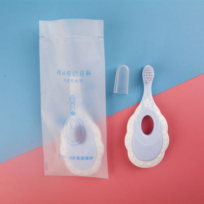 Kids Toothbrush Infant Toothbrush with Handle Silicone Oral Care Cleaning Brush for Toddlers Ages 2-12