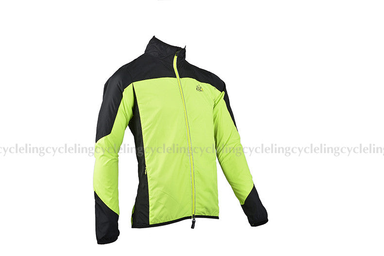 ROCKBROS Reflective Breathable Bike Bicycle Cycling Cycle Long Sleeve Rain Wind Coat - Shopy Max