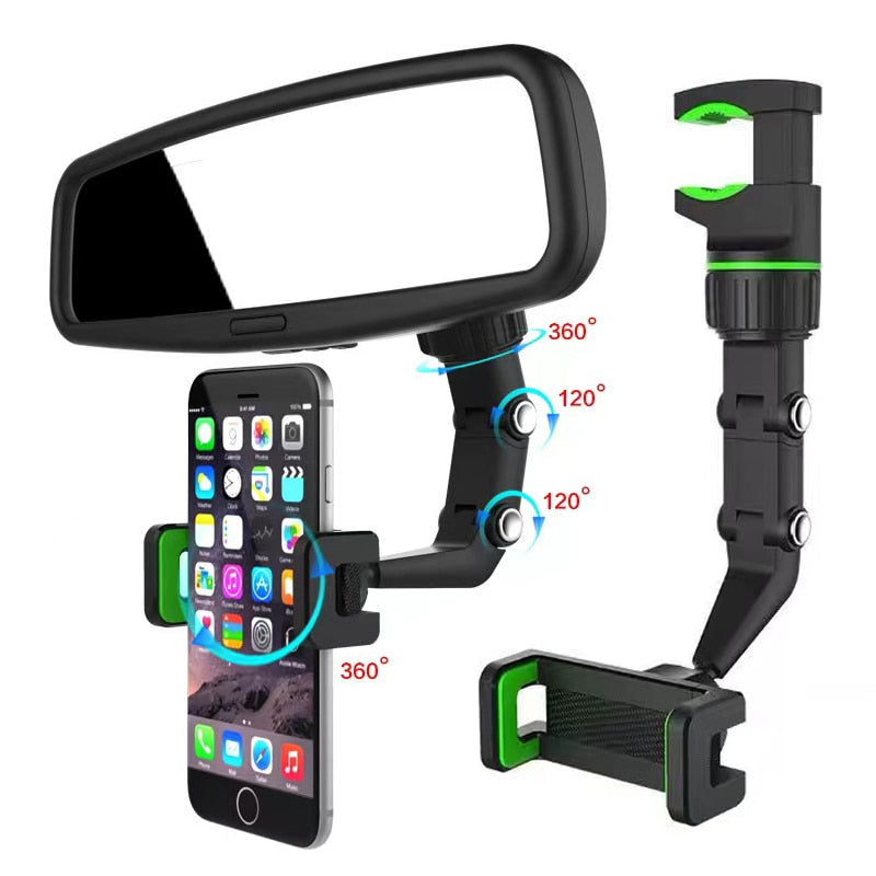 Mirror Bracket Cell Phone Holder