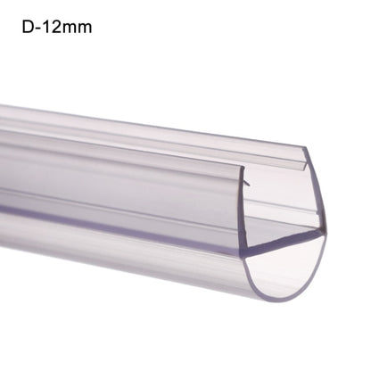 Bath Shower Screen Door Seal Strip 4 to 12mm Rubber Glass Door Weatherstrip