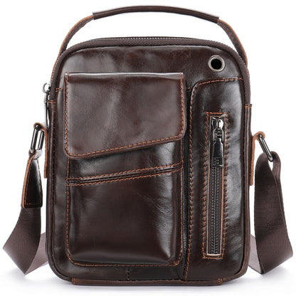 MVA Genuine Leather Men&#39;s Messenger Bag Shoulder Bags for Men Crossbody Bags Small Man