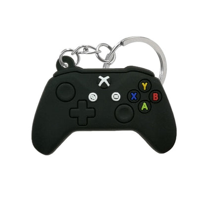 1PCS PVC new style Game Machine Keychain &amp; Keyring Cute Gamepad Joystick