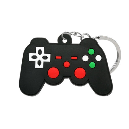 1PCS PVC new style Game Machine Keychain &amp; Keyring Cute Gamepad Joystick