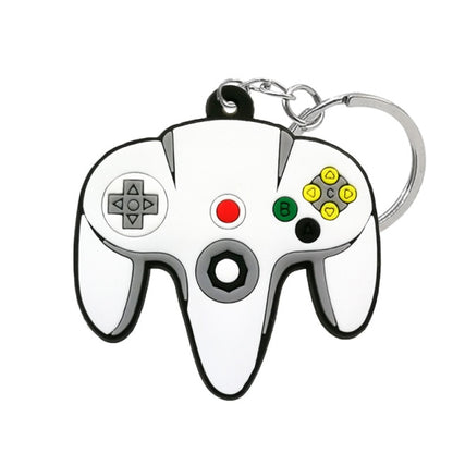 1PCS PVC new style Game Machine Keychain &amp; Keyring Cute Gamepad Joystick