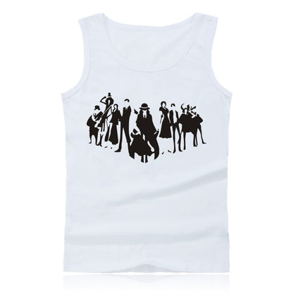 Anime One Piece Luffy And Ace Tank Top Summer Clothes Sexy Tank Tops Men Plus