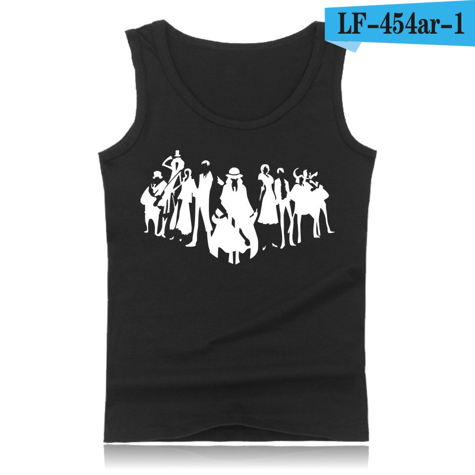 Anime One Piece Luffy And Ace Tank Top Summer Clothes Sexy Tank Tops Men Plus