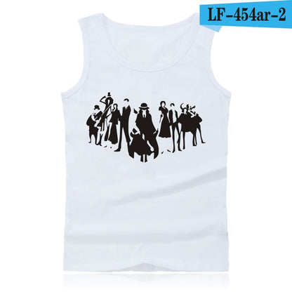 Anime One Piece Luffy And Ace Tank Top Summer Clothes Sexy Tank Tops Men Plus