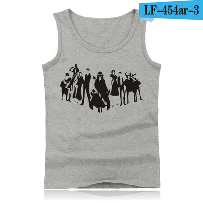 Anime One Piece Luffy And Ace Tank Top Summer Clothes Sexy Tank Tops Men Plus