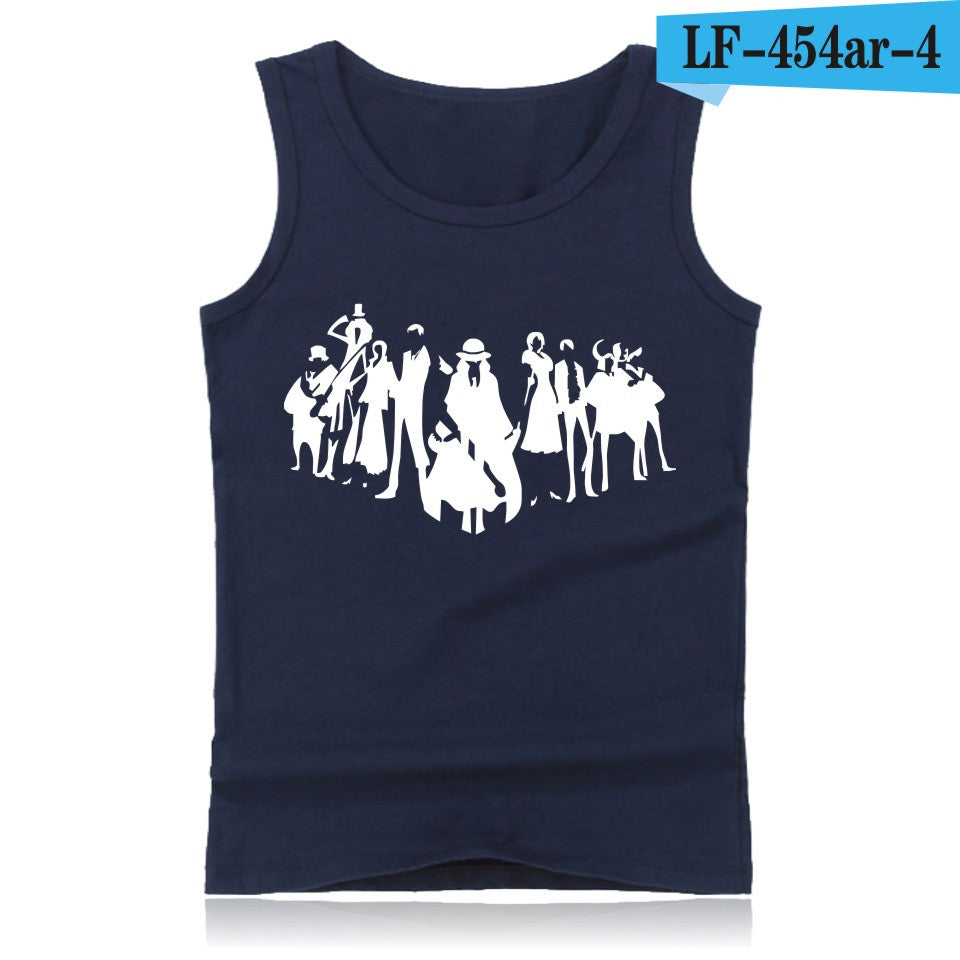 Anime One Piece Luffy And Ace Tank Top Summer Clothes Sexy Tank Tops Men Plus