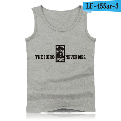 Anime One Piece Luffy And Ace Tank Top Summer Clothes Sexy Tank Tops Men Plus