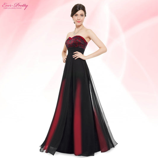 Long Evening Dress HE08070 Mystical Blue Elegant Strapless Ever Pretty Long Evening Dress Vestido Longo Dress