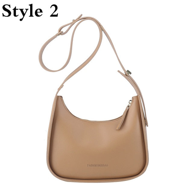 Luxury Crossbody Bags For Women 2021 Leather Lemon Color Shoulder