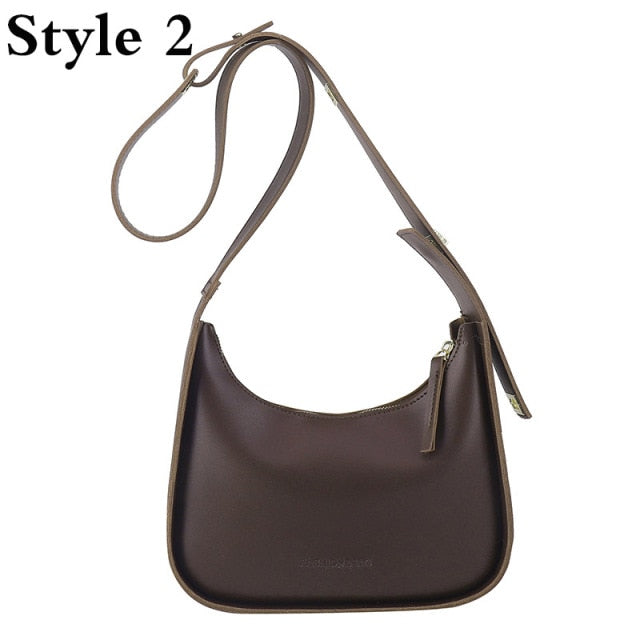 Luxury Crossbody Bags For Women 2021 Leather Lemon Color Shoulder
