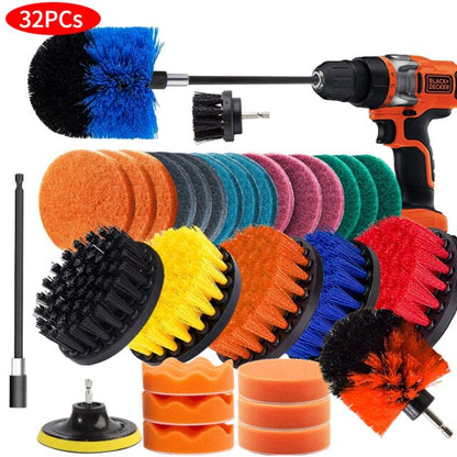Car Ceauty Cleaning Brush for Bathtub, Grout, Bathroom, Floor, Toilet