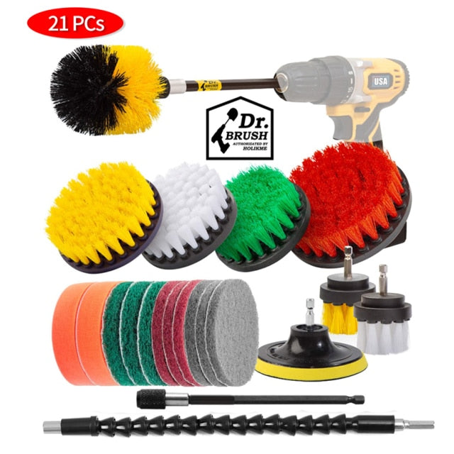 Car Ceauty Cleaning Brush for Bathtub, Grout, Bathroom, Floor, Toilet