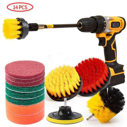 Car Ceauty Cleaning Brush for Bathtub, Grout, Bathroom, Floor, Toilet