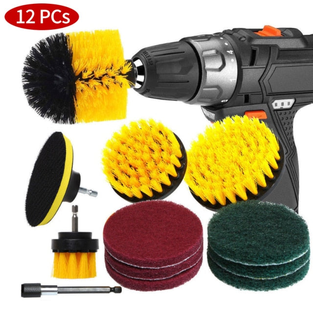 Car Ceauty Cleaning Brush for Bathtub, Grout, Bathroom, Floor, Toilet