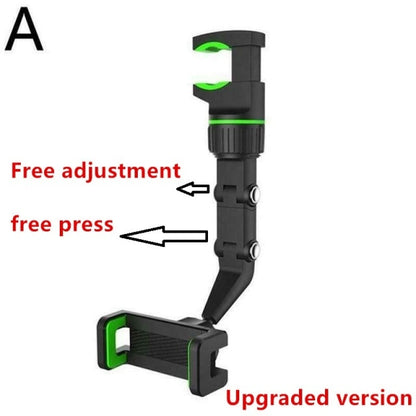 Multifunction Rearview Mirror Phone Holder Car Rearview Mirror Mount Phone Holder For iPhone 12 GPS Seat Smartphone Car Holder