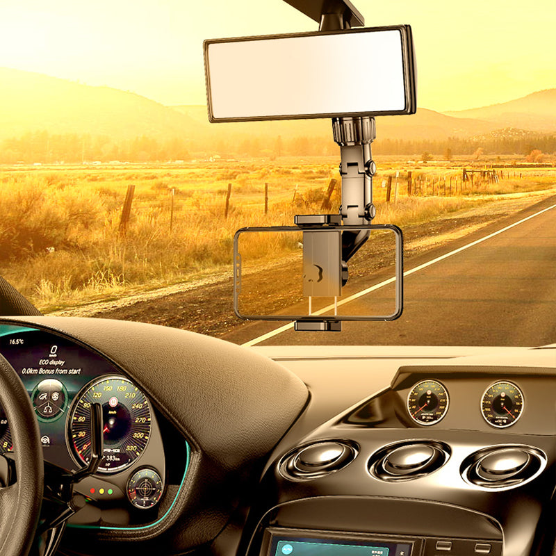 Mirror Bracket Cell Phone Holder