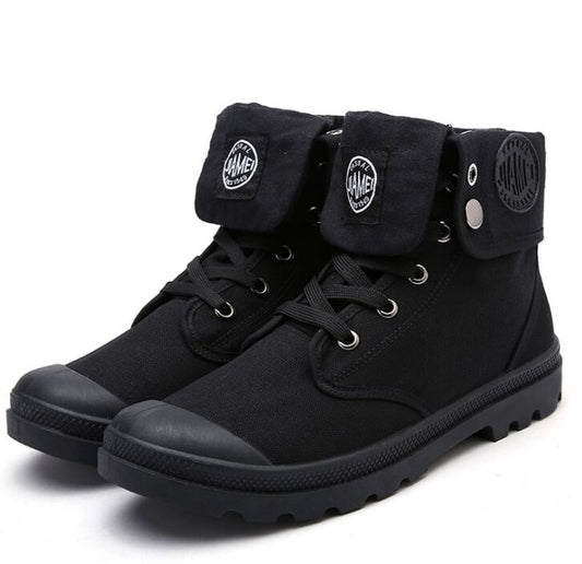 2021 Fashion High Top Sneakers Canvas Shoes Men Casual Shoes White Flat Female Basket Lace Up Trainers size 39-45